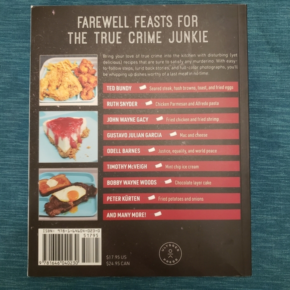 The Serial Killer Cookbook by Ashley Lecker TRUE CRIME TRIVIA - Picture 3 of 3